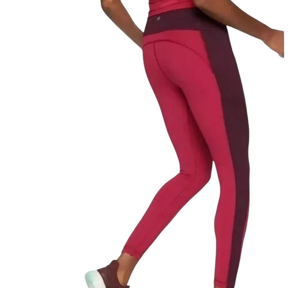 Athleta All In Structure Colorblock Exercise Legg… - image 3